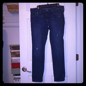 Highrise skinny jeans